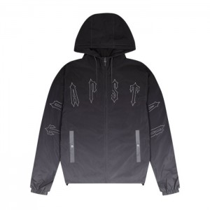 Férfi Trapstar Irongate Windbreaker Felsőruházat Fekete | Hungary WV94-368