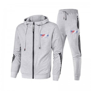 Férfi Trapstar Sportwear Logo Melegítő Szürke | Hungary VG24-156