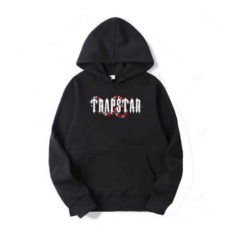 Férfi Trapstar Black Snake Pulcsi Fekete Kígyóbőr | Hungary JE13-242