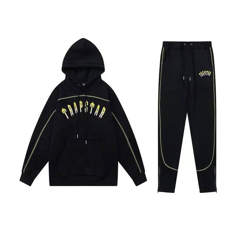Férfi Trapstar Central Cee Set Melegítő Fekete | Hungary GD52-586