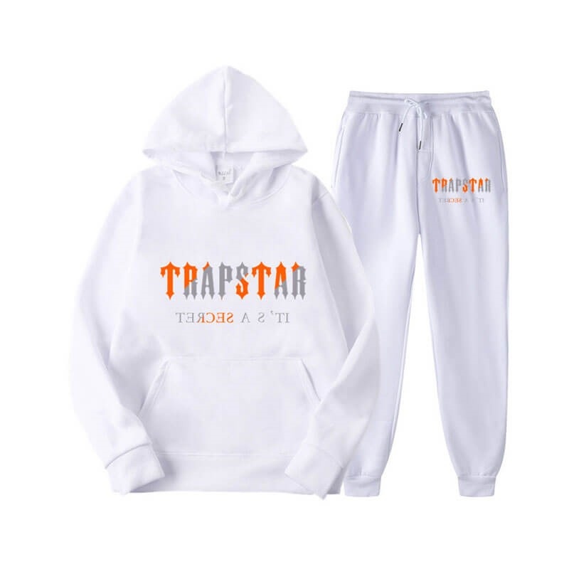 Férfi Trapstar Fleece It\'s Secret Melegítő Fehér | Hungary VW16-493