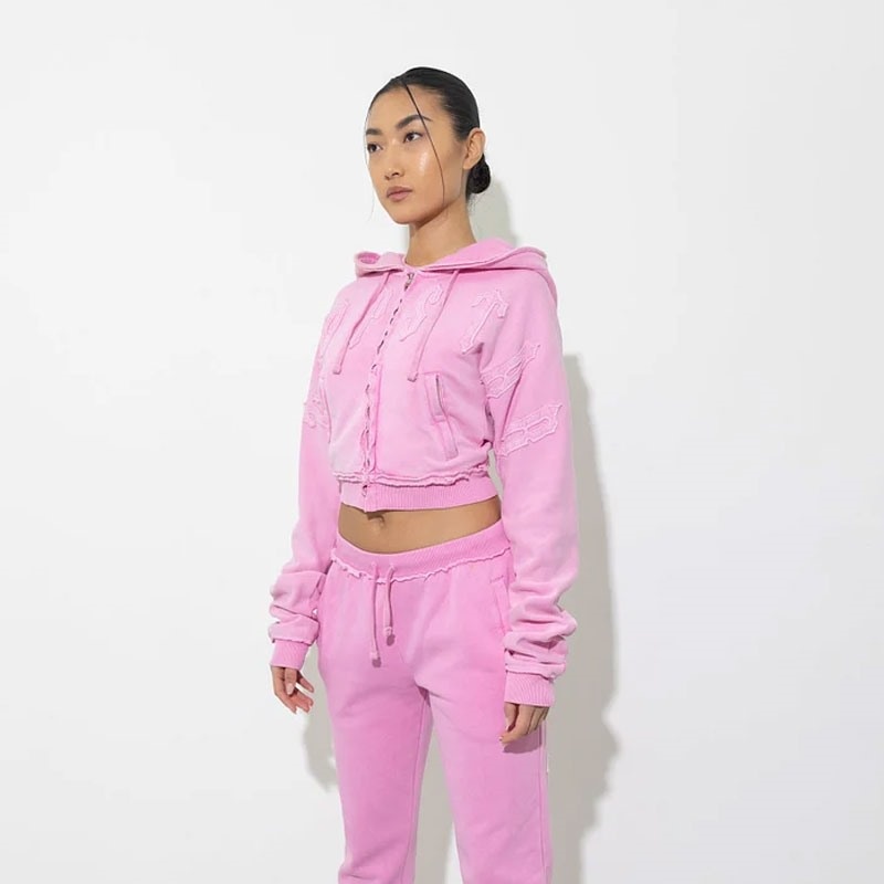 Férfi Trapstar Irongate Women Cropped Melegítő Rózsaszín | Hungary AM14-847