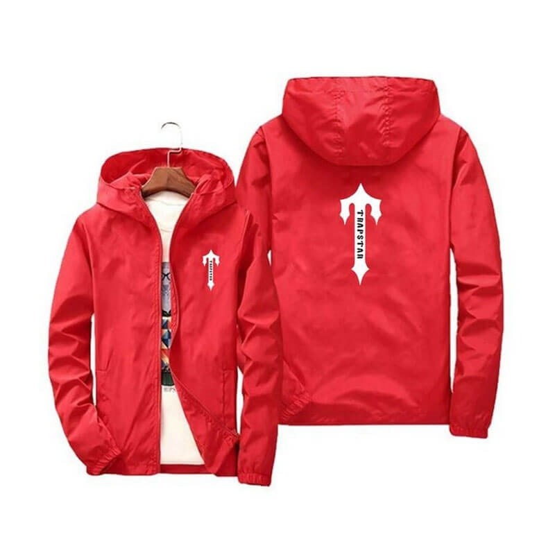 Férfi Trapstar Quick Dry Sports Kabát Piros | Hungary DL38-263