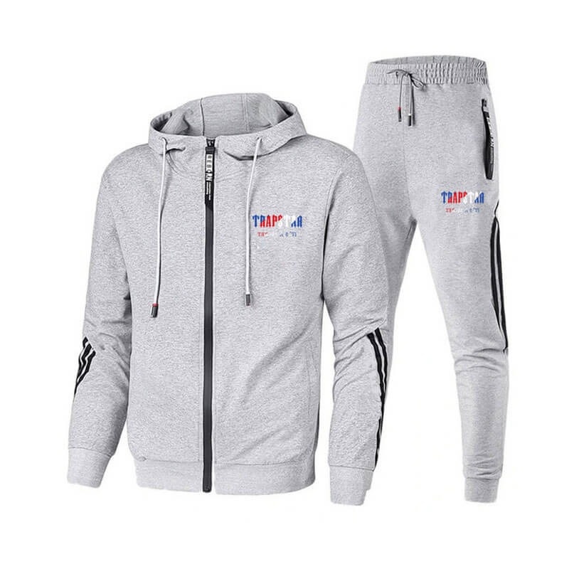 Férfi Trapstar Sportwear Logo Melegítő Szürke | Hungary VG24-156