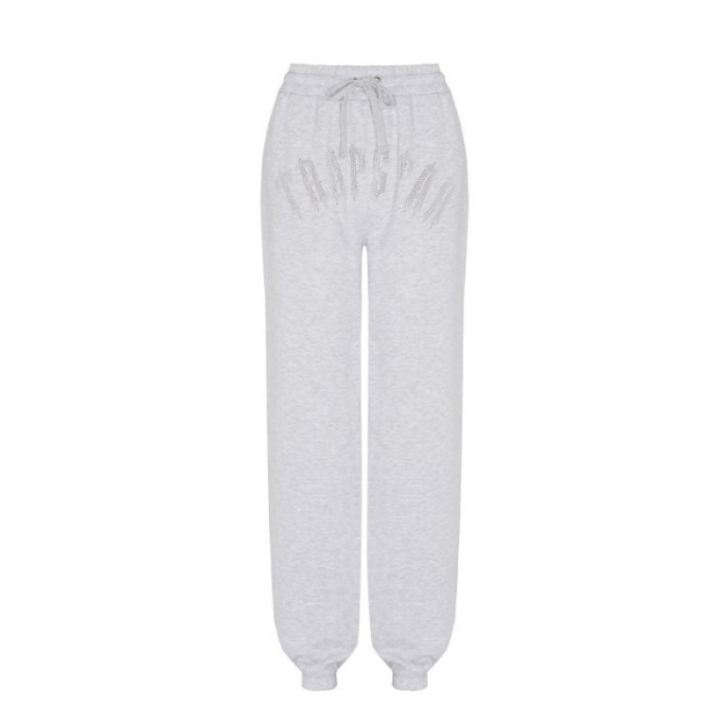 Női Trapstar Irongate Stud Loose Fit Jogging Bottoms Nadrág Szürke | Hungary VH50-942